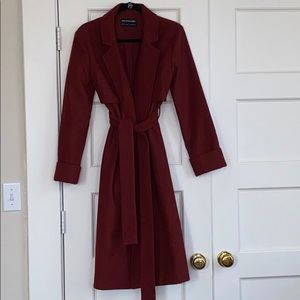 The Fifth Label long coat in deep red